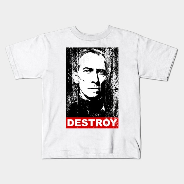 Destroy Tarkin Kids T-Shirt by CrawfordFlemingDesigns